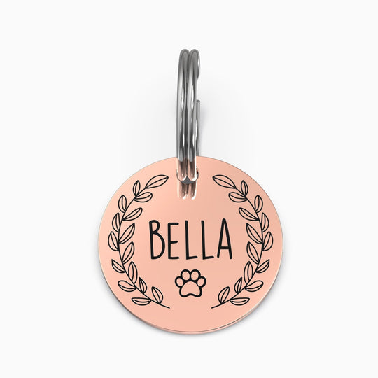 Personalized Pet Tag - Custom Dog Tag - Cat Tag Myron Keychain MelodyNecklace