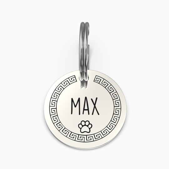 Personalized Pet Tag - Custom Dog Tag - Cat Tag Myron Keychain MelodyNecklace