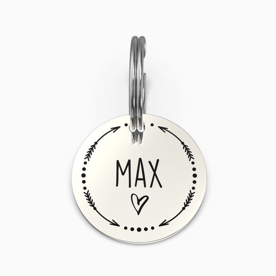 Personalized Pet Tag - Custom Dog Tag - Cat Tag Myron Keychain MelodyNecklace
