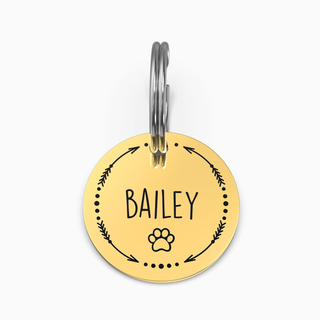 Personalized Pet Tag - Custom Dog Tag - Cat Tag Pet Tag Mint & Lily