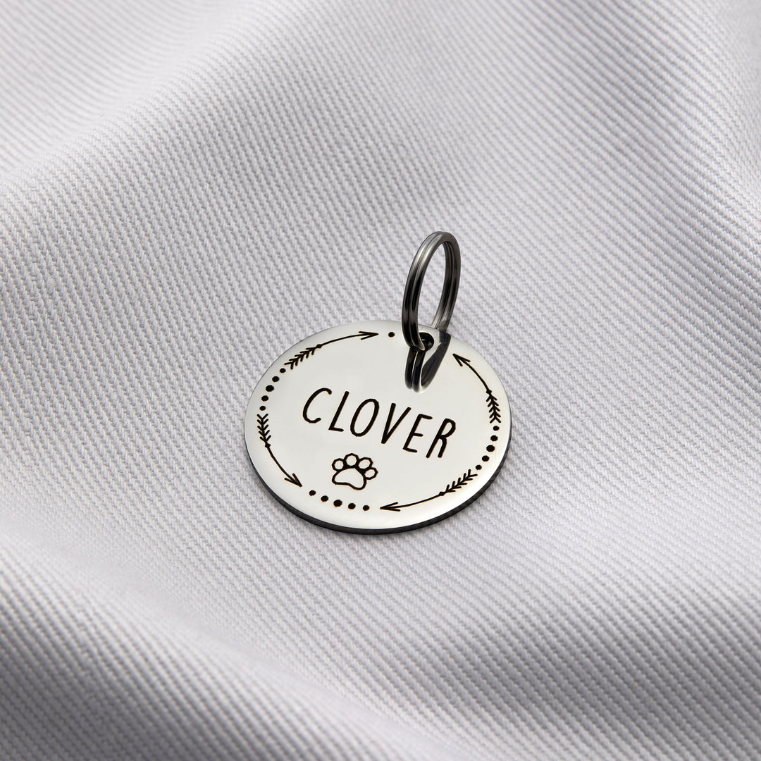 Personalized Pet Tag - Custom Dog Tag - Cat Tag Pet Tag Mint & Lily