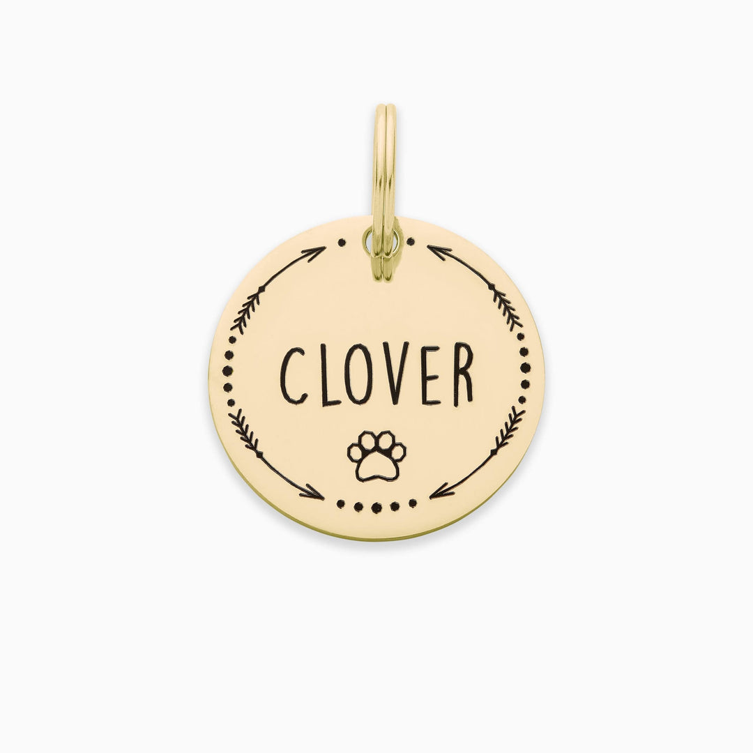 Personalized Pet Tag - Custom Dog Tag - Cat Tag Pet Tag Mint & Lily