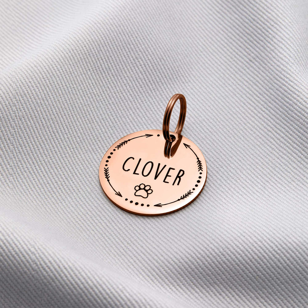 Personalized Pet Tag - Custom Dog Tag - Cat Tag Pet Tag Mint & Lily