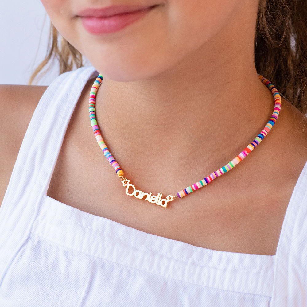 Rainbow Magic Girls Name Necklace