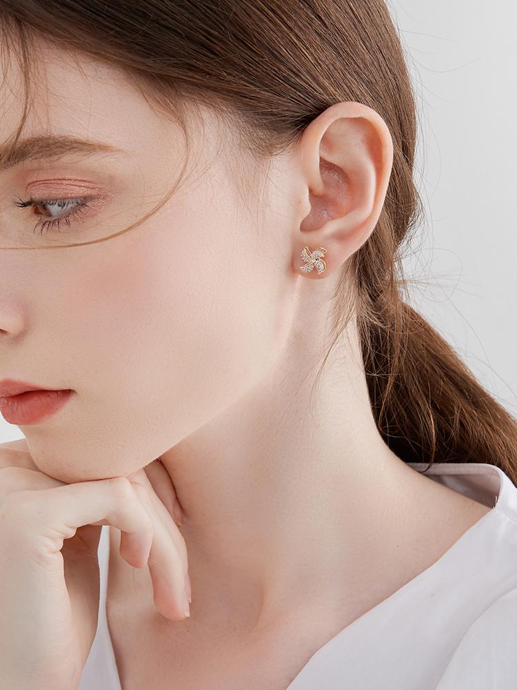 'Rotating-Windmill' Earrings Myron Earring MelodyNecklace