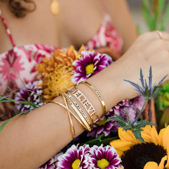 She Believed She Could, So She Did Bracelets MantraBand® Bracelets