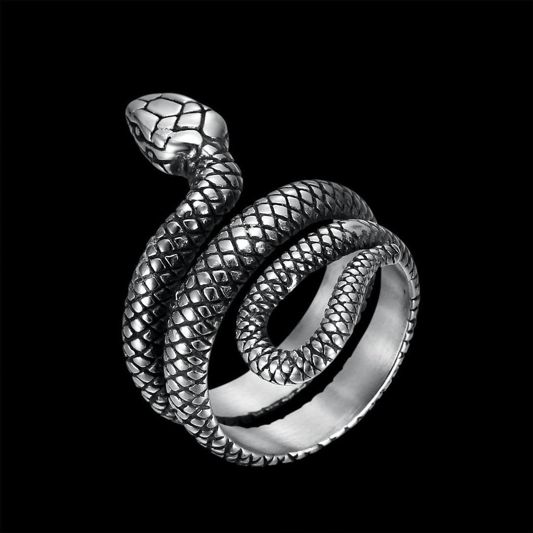 SNAKE RING Deviant Metallurgy