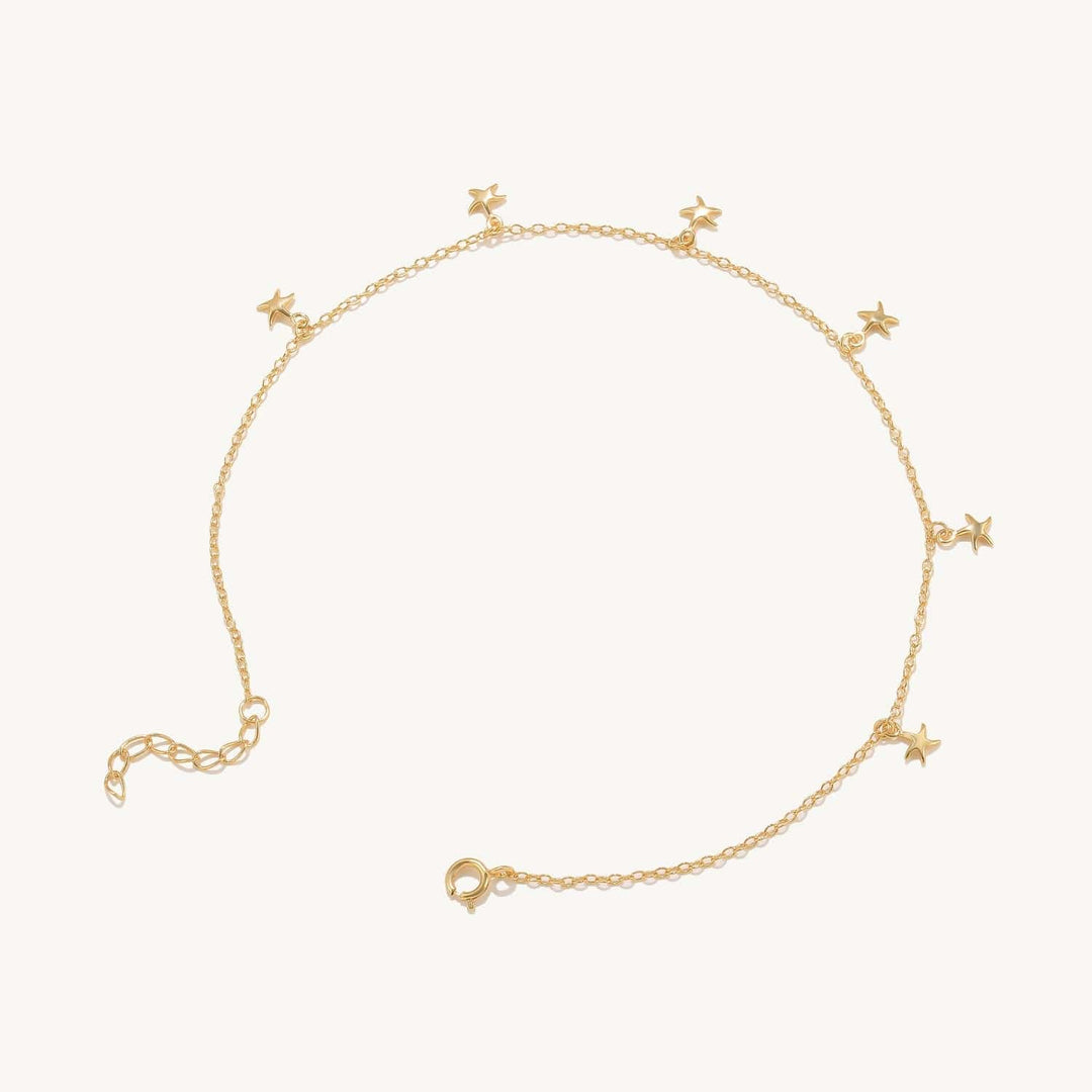 Starfish Anklet Anklet MelodyNecklace