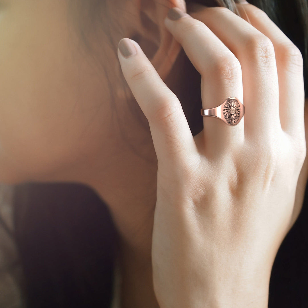 Sunflower Ring Ring Mint & Lily