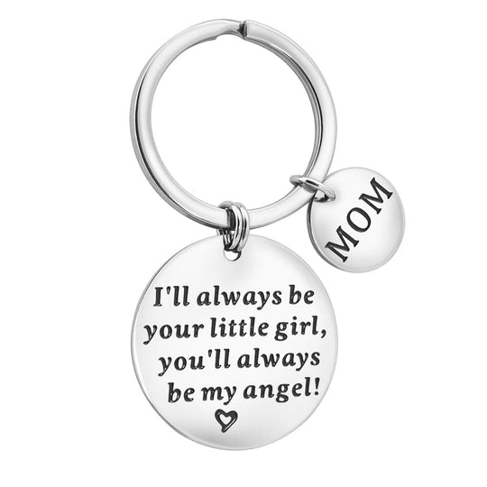 To My Mom Keychain Keychain MelodyNecklace