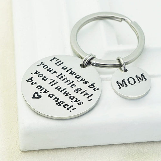 To My Mom Keychain Keychain MelodyNecklace