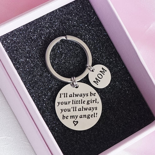 To My Mom Keychain Keychain MelodyNecklace