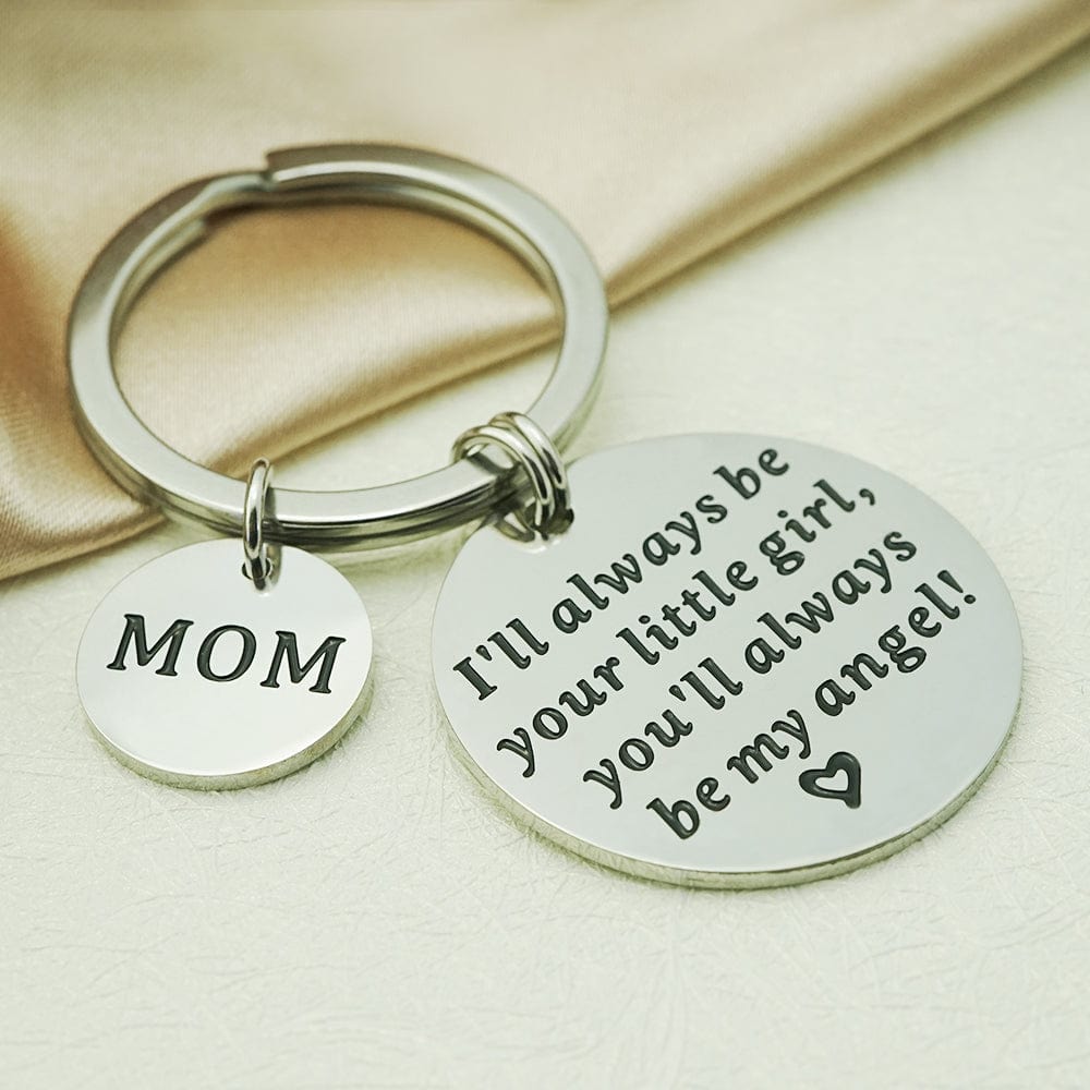 To My Mom Keychain Keychain MelodyNecklace