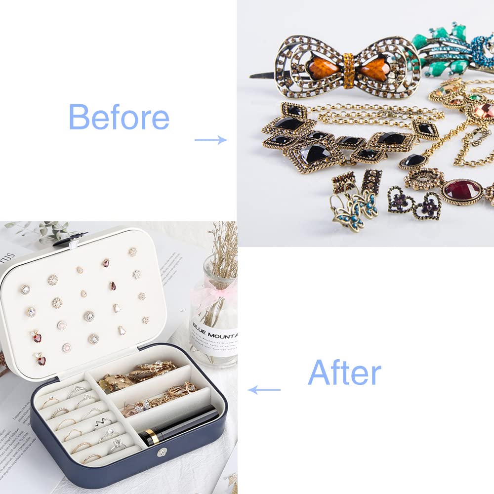 Travel Jewelry box Double Layer Jewelry Case Other Accessories MelodyNecklace