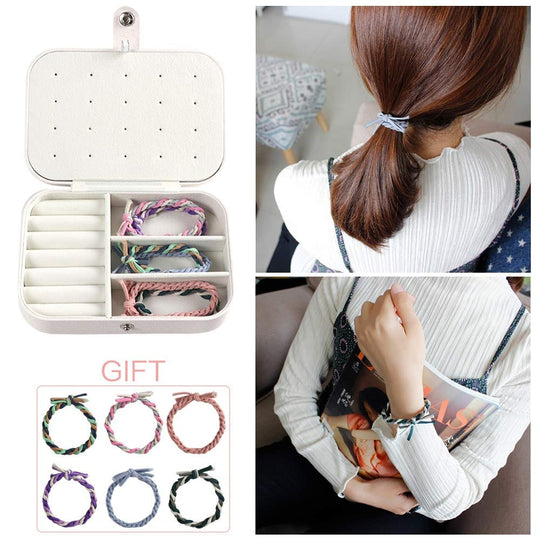 Travel Jewelry box Double Layer Jewelry Case Other Accessories MelodyNecklace