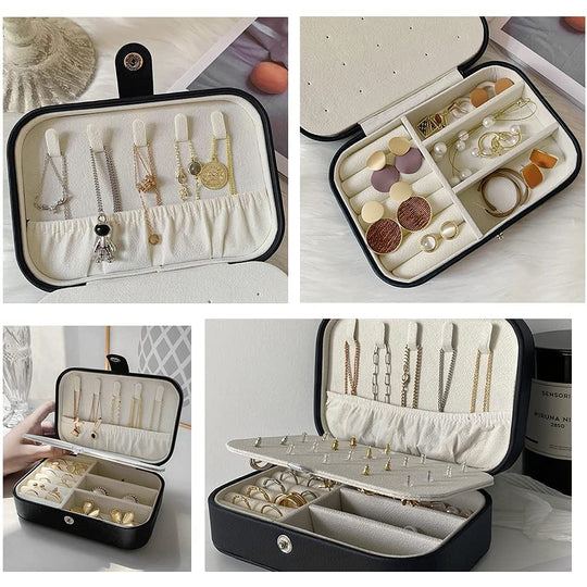 Travel Jewelry box Double Layer Jewelry Case Other Accessories MelodyNecklace