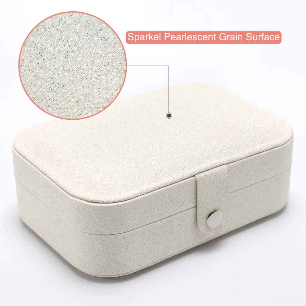 Travel Jewelry box Double Layer Jewelry Case Other Accessories MelodyNecklace
