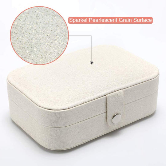 Travel Jewelry box Double Layer Jewelry Case Other Accessories MelodyNecklace