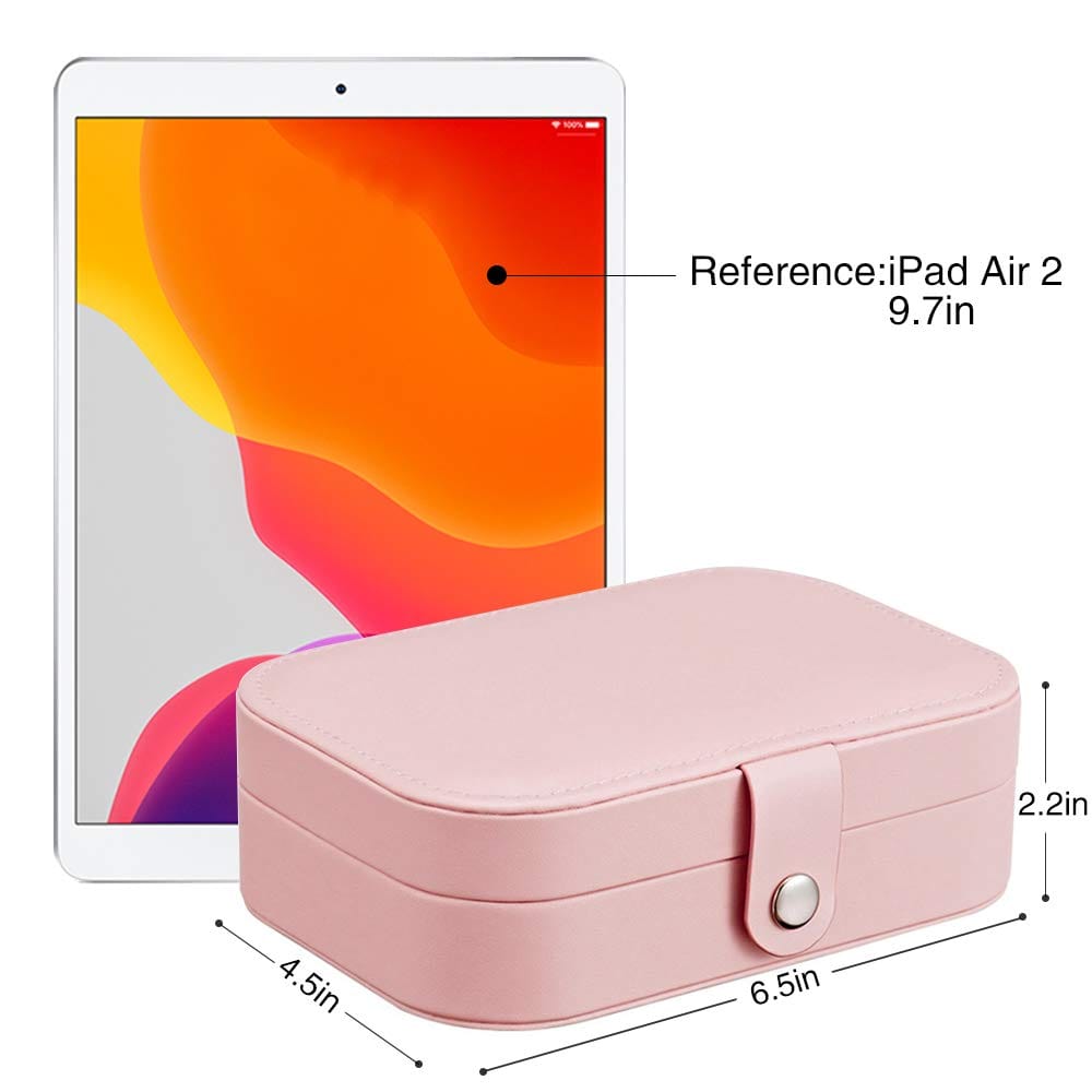 Travel Jewelry box Double Layer Jewelry Case Other Accessories MelodyNecklace