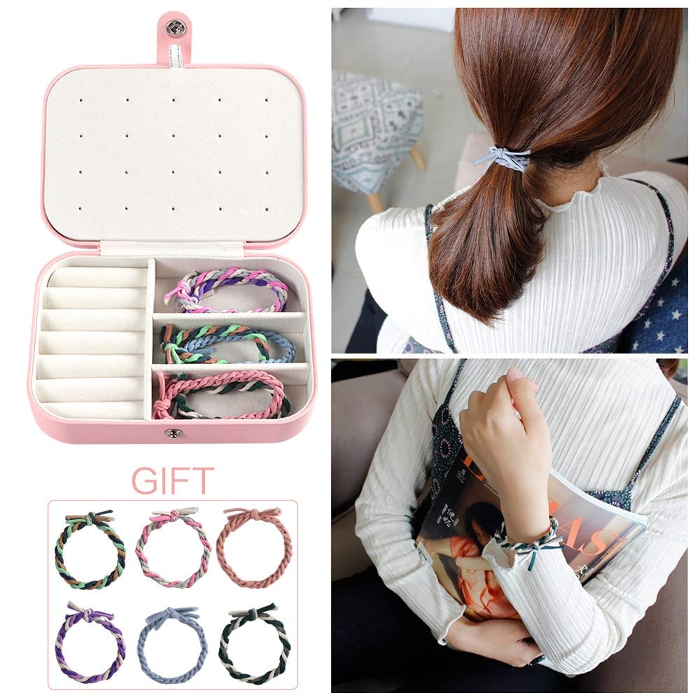 Travel Jewelry box Double Layer Jewelry Case Other Accessories MelodyNecklace