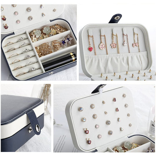 Travel Jewelry box Double Layer Jewelry Case Other Accessories MelodyNecklace