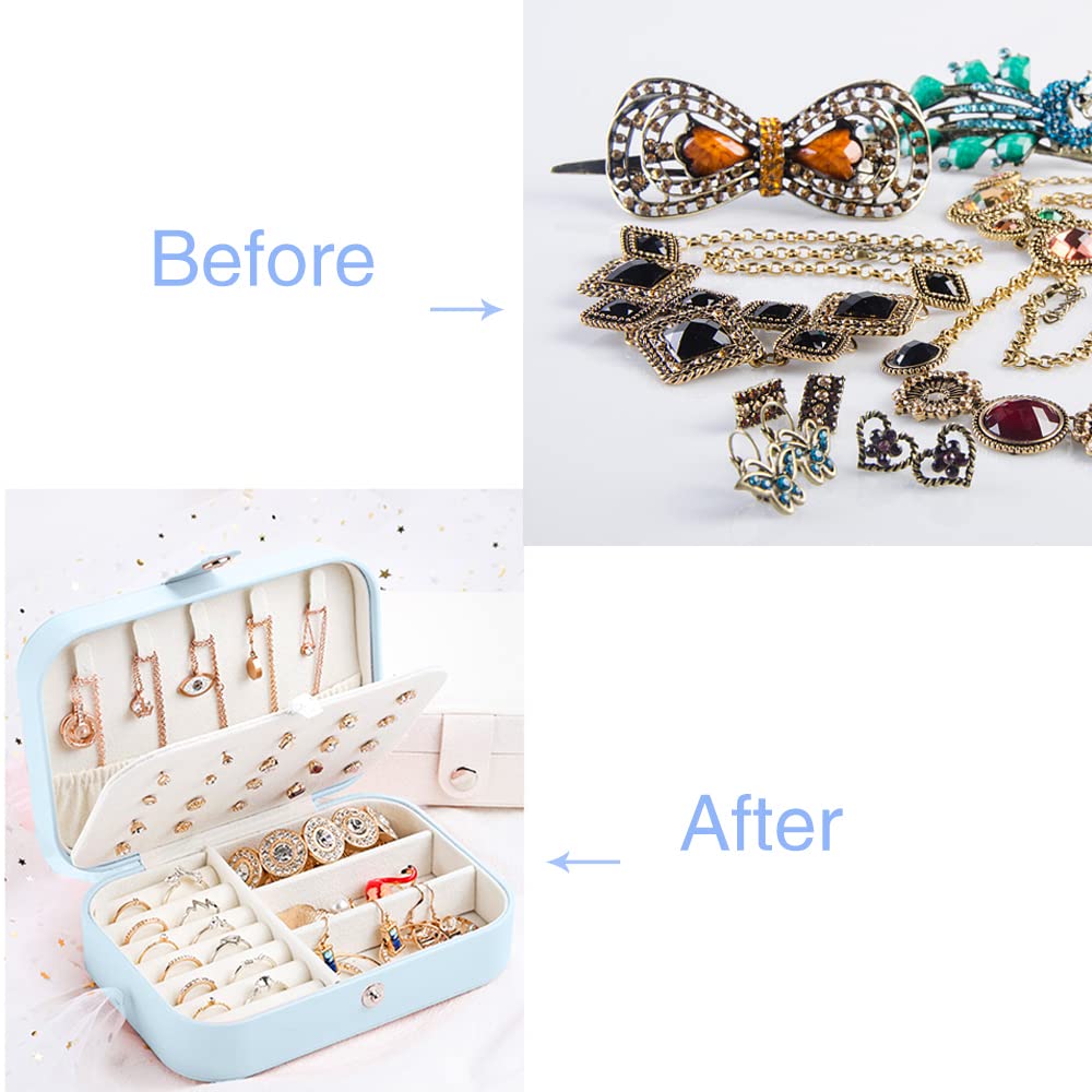 Travel Jewelry box Double Layer Jewelry Case Other Accessories MelodyNecklace