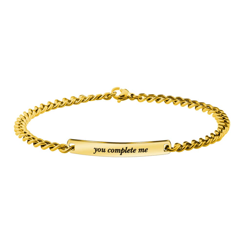 "You complete me" Adjustable Couple Bracelet(2 bracelets) Couple Bracelet MelodyNecklace