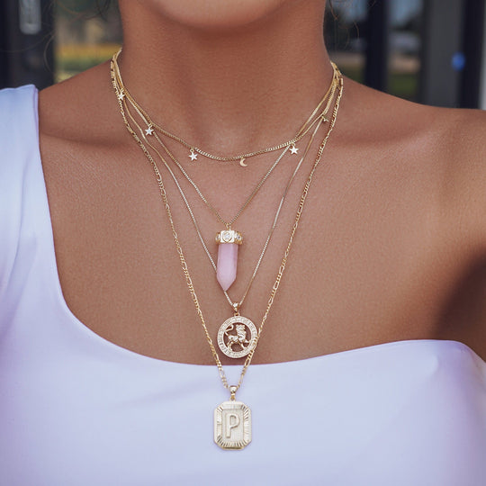 Zodiac Coin Necklace Vivamacity