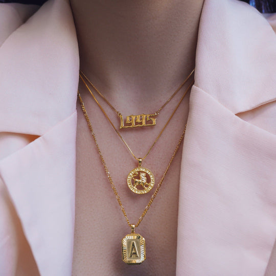 Zodiac Coin Necklace Vivamacity